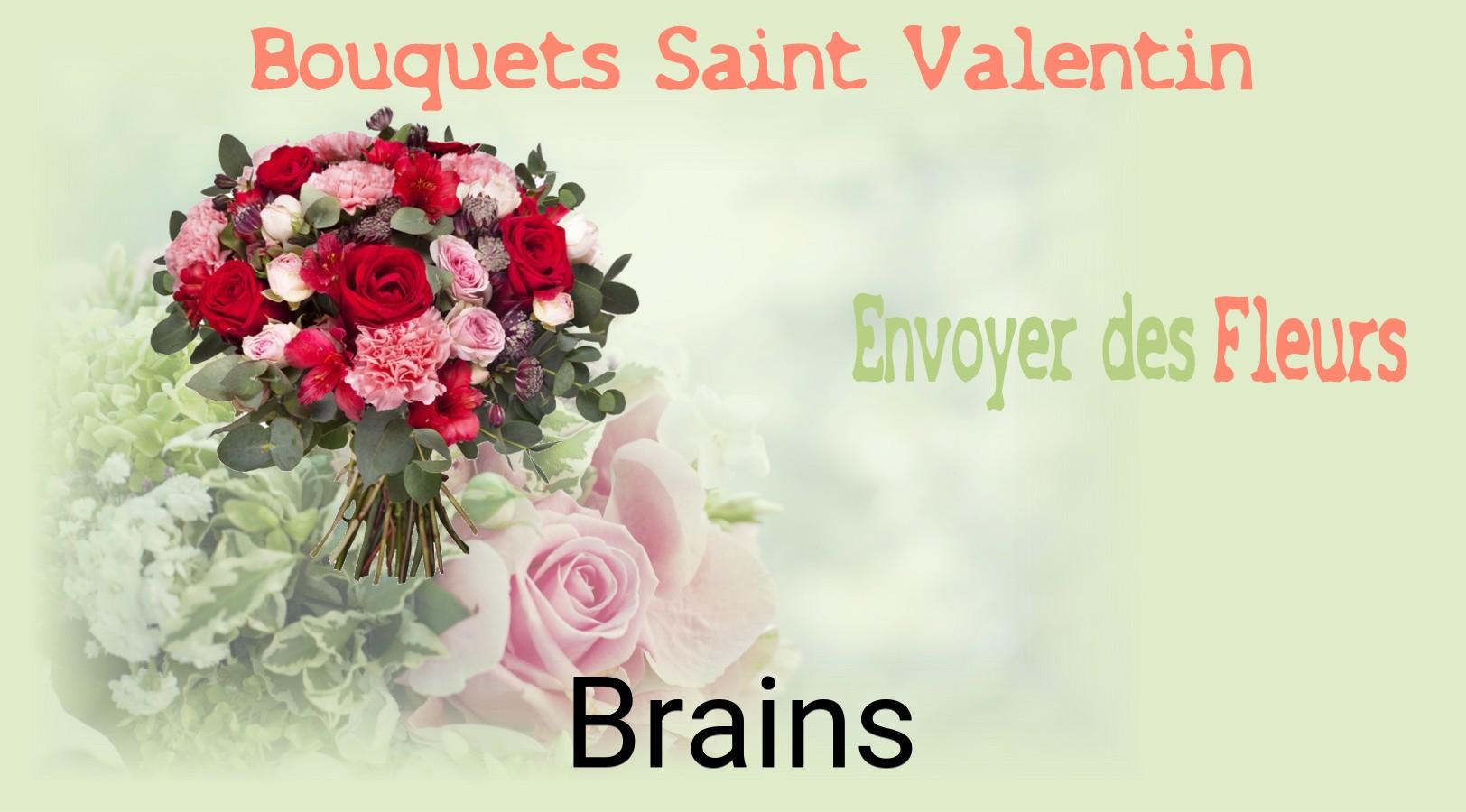 Roses de Saint-Valentin livrées à Brains